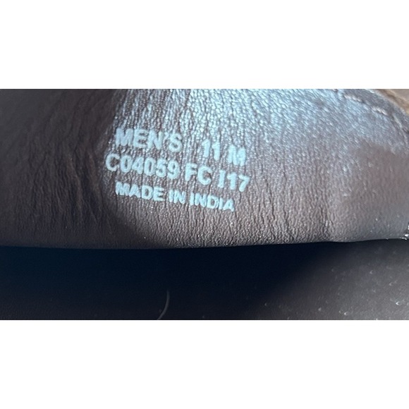 Cole Haan Tucker Venetian Brown Leather Slip‎ On Loafers Mens 11M Driving Shoes - Picture 6 of 10